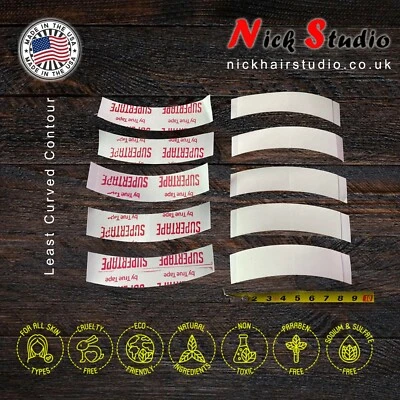 SUPER TAPE BY TRUE TAPE LLC USA 🔥 Am wenigsten gebogene SuperTape Klebestreifen für Perücken und Haarsysteme