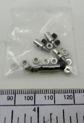 Push Rod Connector For Rc Model - Pack Of 5 - Hole 1.3 Mm - Image 1 of 3