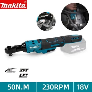 Makita 18V Brushless Ratchet Right Angle Wrench Cordless Driver Multifunction - Picture 1 of 7