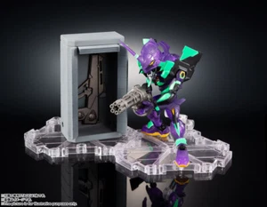 USA BANDAI Neon Genesis Evangelion NXEDGE Eva Unit-01 Clear Night Combat Figure - Picture 1 of 5