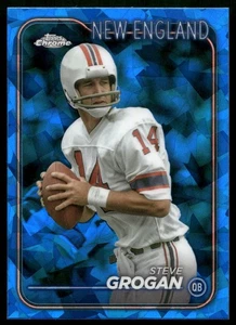 Steve Grogan - 2024 Topps Chrome Sapphire Football #132 - Bild 1 von 2