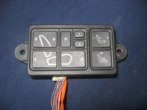 92-96 Jaguar XJS Series 3 Left Driver Side Seat Control Memory Switch OEM - Picture 1 of 3