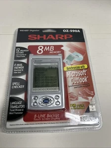 SHARP Wizard Organizer OZ-590 8 mb Memory - Picture 1 of 2