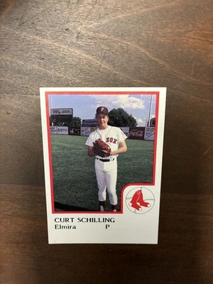 Procards Curt Schilling 1986 Elmira Pioneers equipo de ligas menores - Boston Redsox Foto 1 de 4