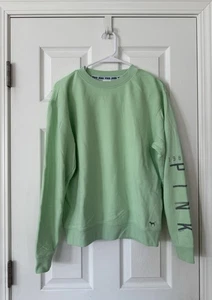 Bright Green Sweatshirt By Pink Yoga Victoria Secret Size XS - Picture 1 of 11