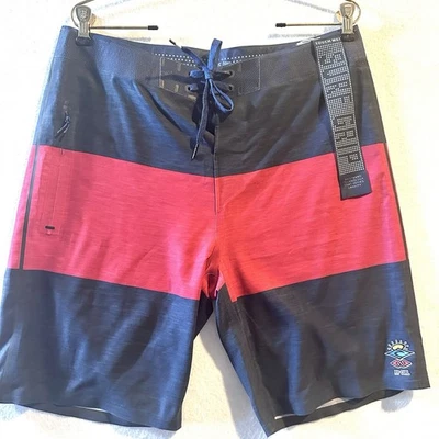 Rip Curl Surf Grip Shorts Adult 34 Bottoms Swimming Trunks Beach Board shorts - Image 1 of 4