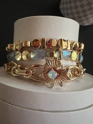 Bomb Party Summer Stacks 2025 "Her Heart Shines" ST53295 Gold Plating 🩵 - Image 1 of 4