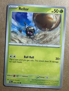 Pokemon Paldea Evolved Rellor 026/193 - Imagen 1 de 1