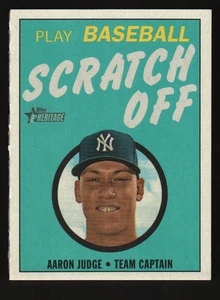 2019 Topps Heritage 1970 Topps Scratch-Offs #30 - Aaron Judge HN 19-058 - Bild 1 von 2