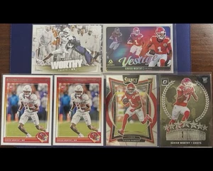 NFL Football Kansas City Chiefs 24-25 Panini Xavier Worthy 7 Card Lot MINT - Picture 1 of 1