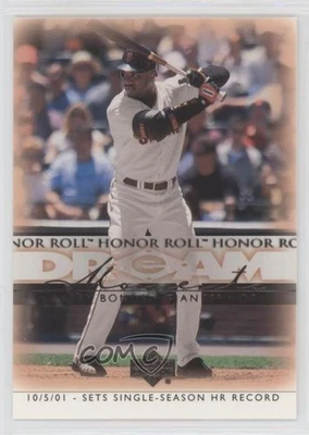 2002 Upper Deck Honor Roll Dream Moments Barry Bonds #54 - Image 1 of 2
