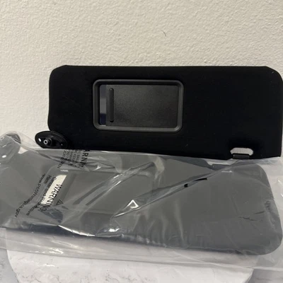 Parasol izquierdo y derecho para Scion TC 2005-2010, lado del conductor y del pasajero negro Foto 1 de 4