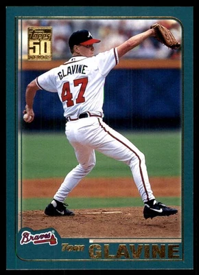 Tom Glavine 2001 Topps #146 Atlanta Braves MLB LEER ENVÍO GRATUITO AutographDen Foto 1 de 2
