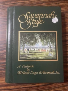 Savannah Style A Cookbook By The Junior League Of Savannah Inc Hardcover - Bild 1 von 4
