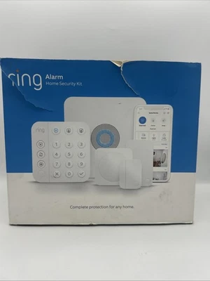 New Ring Alarm 8 Piece Kit 2nd Generation Home Security System - White - Image 1 of 4