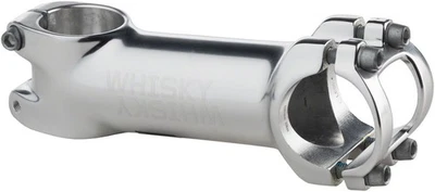 WHISKY No.7 Stem 100mm Clamp 31.8 +/-6 Degree Steerer 1 1/8 in Silver Aluminum - Image 1 of 2