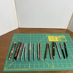 15 Pens & Pencils (mix) Parker Marksman Centennial Hallmark Day Timers For Parts - Picture 1 of 24
