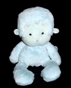 14" Baby Gund Blue MeMe Monkey Plush 320412 Stuffed Animal Lovey Toy - Picture 1 of 2