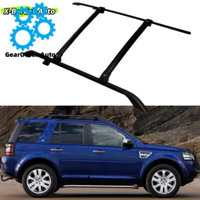Se adapta a Land Rover Freelander 2 LR2 2006-2016 4 PIEZAS barras transversales de portaequipajes de techo Foto 1 de 4