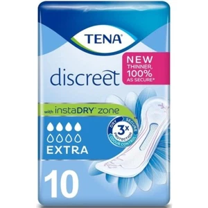 TENA Lady Discreet Extra Incontinence Pads 10 per pack - Picture 1 of 1