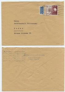 69740 - Mi.Nr. 214 - Beleg - Oldenburg 11.8.1955 nach Emden - Bild 1 von 1