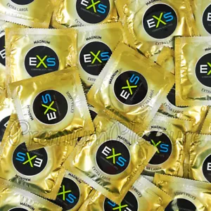 EXS Magnum condoms Extra Large XL King size Longer Wider fit 60mm width - Picture 1 of 9