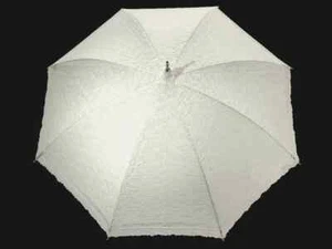 Parasol de novia para mujer crema parasol de boda paraguas - Imagen 1 de 4