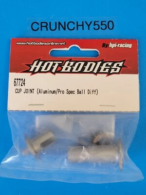 Hot Bodies Pro Spec Ball Diff Aluminio Diff Cup Outdrives 67724 HPI Vintage RC Foto 1 de 3