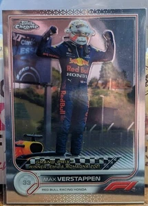 Topps Chrome 2022 Formula 1 Max Verstappen #152 - Picture 1 of 2