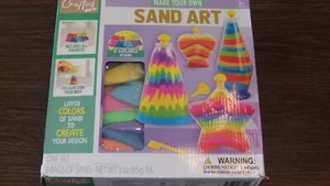 NIB Make Your Own Sand Art Activity Kit for Kids By Crafted By U Ages 3+ - Picture 1 of 4
