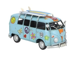 Modell IN Latta Von Vintage Bus VW Blumentopf Sammlerstück Ornament Startseite - Bild 1 von 6