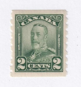 MATT'S STAMPS SCOTT CANADA #161, 2-CENT  GEORGE V COIL ISSUE, MH, CV$40 - Picture 1 of 3