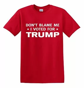 CAMISETA NO CULPE ME VOTÉ POR TRUMP $$ - Imagen 1 de 2