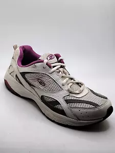 Womens Dr. Scholl's Size 9 W Curry Walking Tenniese Shoes - White Purple - Picture 1 of 15