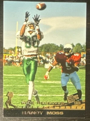 Randy Moss 1998 Press Pass HOF Rookie Card #5 (6207) - Image 1 of 2