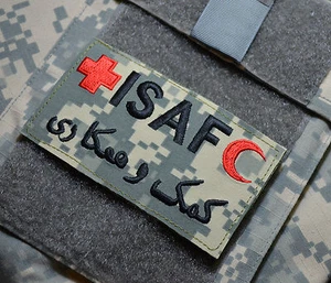 KANDAHAR OTAN EVACUACIÓN MÉDICA COMBATE RESCATE PJ ACU CAMUFLAJE DIGITAL PARCHE: ISAF Medic - Imagen 1 de 12