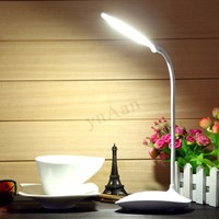 Rechargeable Dimmable LED Night Light Desktop Bedside Reading Lamp Touch  ☆