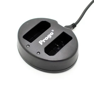 Dual Akku USB Ladegerät für Nikon EN-EL14 D3100 D3200 D3300 D5100 D5200 D5300 - Bild 1 von 4