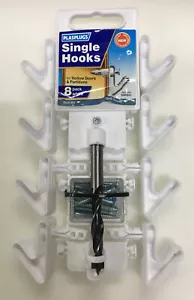 Plasplugs Einzelhaken für hohle Türen & Trennwände 8er-Pack SSH551 - Bild 1 von 3