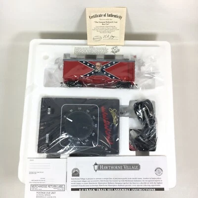 Hawthorne Village GEN ROBERT E LEE BOX CAR Train Magnum Spectrum Transformer - Image 1 of 4