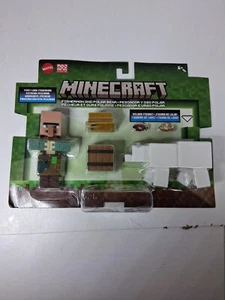 Mattel Minecraft Fischer und Eisbär Figur Set NEU AUF LAGER - Bild 1 von 2