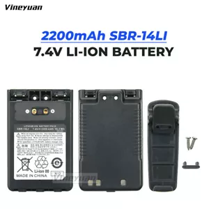 SBR-14Li FNB-101Li FNB-102Li Battery For YAESU VX-8GR FT-1DR VX-8R VX-8DR FT-2DR - Picture 1 of 12
