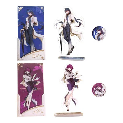 Honkai: Star Rail HSR X GoodMe Collab Merch Blade Set Insignia Tarjeta Acrílico Standee Foto 1 de 4