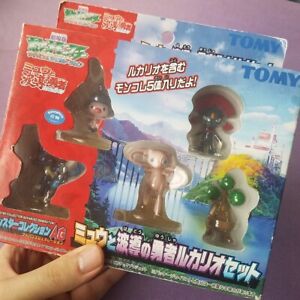 Figurine Pokémon N2 Tomy Lucario Set Spécial (Boîte Damée) Mew Weavile mime jr