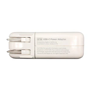 Original OEM Apple A1719 87W Usb-C Strom Adapter Macbook Ladegerät Kein Kabel - Bild 1 von 6