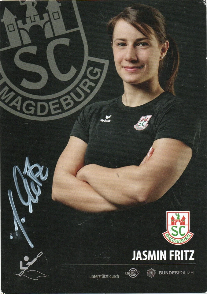 Jasmin Fritz (Kanu, Bronze WM 2018), sign. AK - Bild 1 von 1
