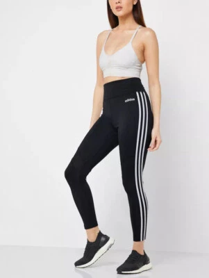 Adidas Progettato 2 Move Leggings 7/8 Medio Rise Rete Palestra Corsa Sport Da - Immagine 1 di 4