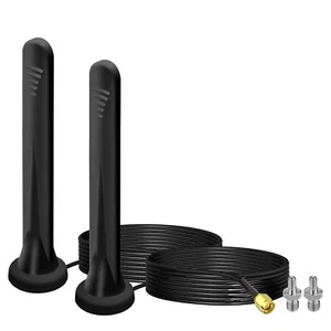 Lot de 2 antennes 5G LTE - Amplificateur de signal omnidirectionnel - Connect... - Afbeelding 1 van 7