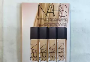 New Samples Nars Natural Radiant Longwear Foundation Medium 8 Shades X 0.5ml - Picture 1 of 5