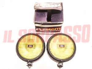 FENDINEBBIA GIALLI TONDI SIEM AUTOBIANCHI A112 ABARTH LANCIA DELTA BETA FULVIA - Picture 1 of 3